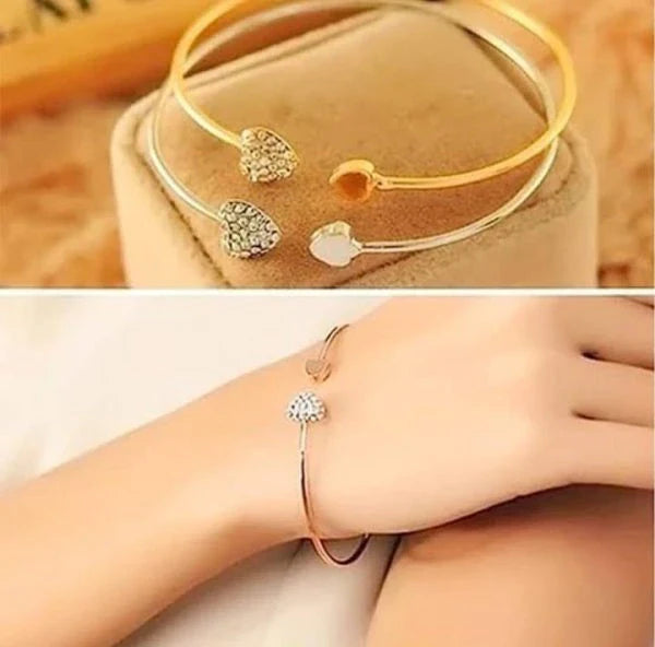 Double Hand Love Bracelet – Rose Gold