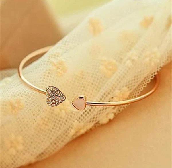 Double Hand Love Bracelet – Rose Gold